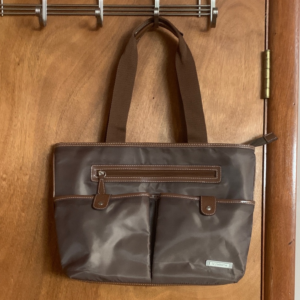 Liz Claiborne Chocolate Brown Tote Bag
